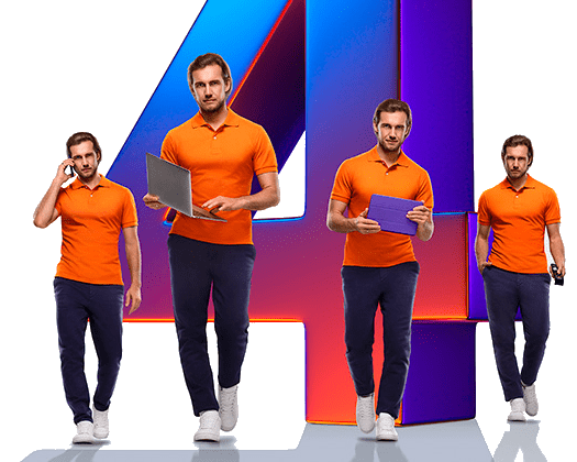 Великолепная четверка Ростелеком в посёлок Плодопитомник (Тюменская область)